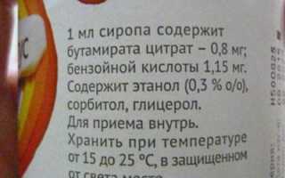 Показания для использования противокашлевого сиропа Омнитус у детей и взрослых